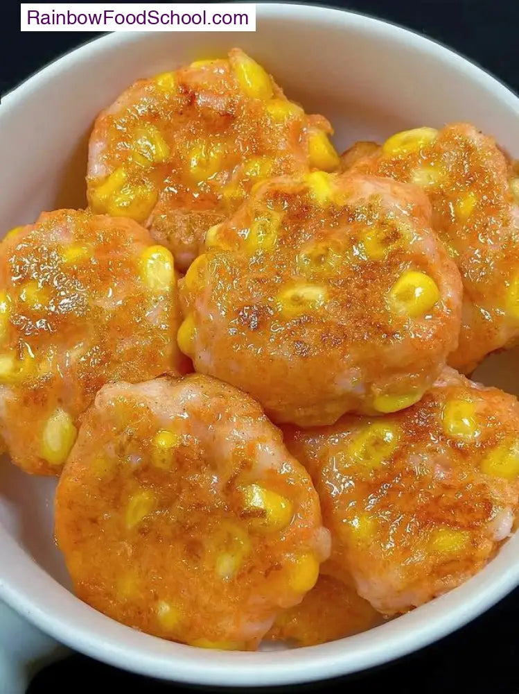 rainbowfoodschool.com Golden Shrimp & Corn Fritters
Recipe Asian Appetizers and Snacks rainbowfoodschool.com_