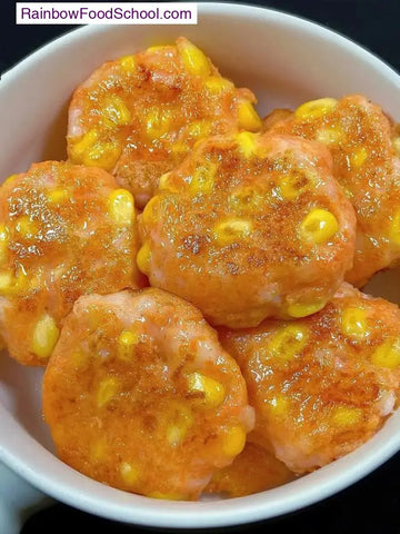 rainbowfoodschool.com Golden Shrimp & Corn Fritters
Recipe Asian Appetizers and Snacks rainbowfoodschool.com_