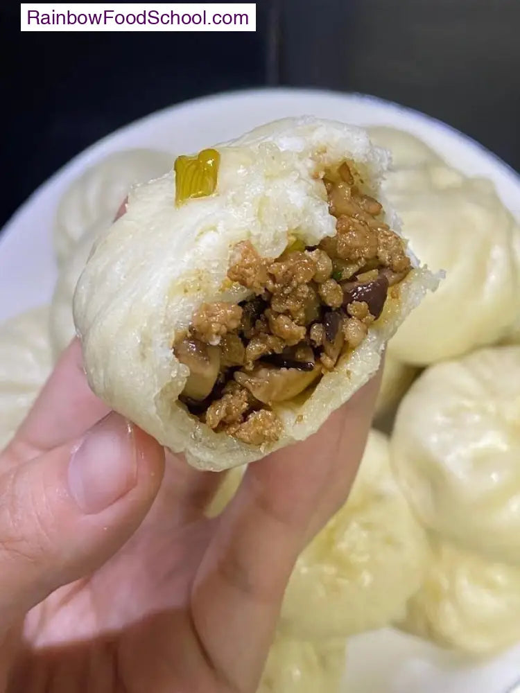 rainbowfoodschool.com Homemade Fluffy Pork and Veggie Steamed Buns
Recipe Asian Appetizers and Snacks rainbowfoodschool.com_