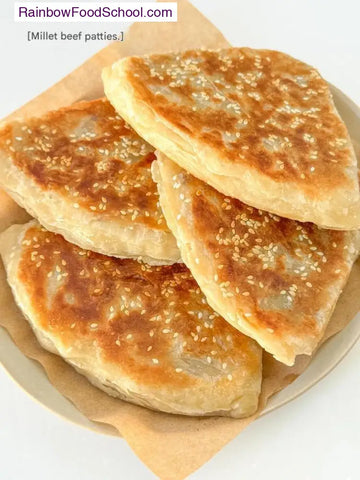 rainbowfoodschool.com Layered Sesame Beef Pancakes
Recipe Asian Appetizers and Snacks rainbowfoodschool.com_
