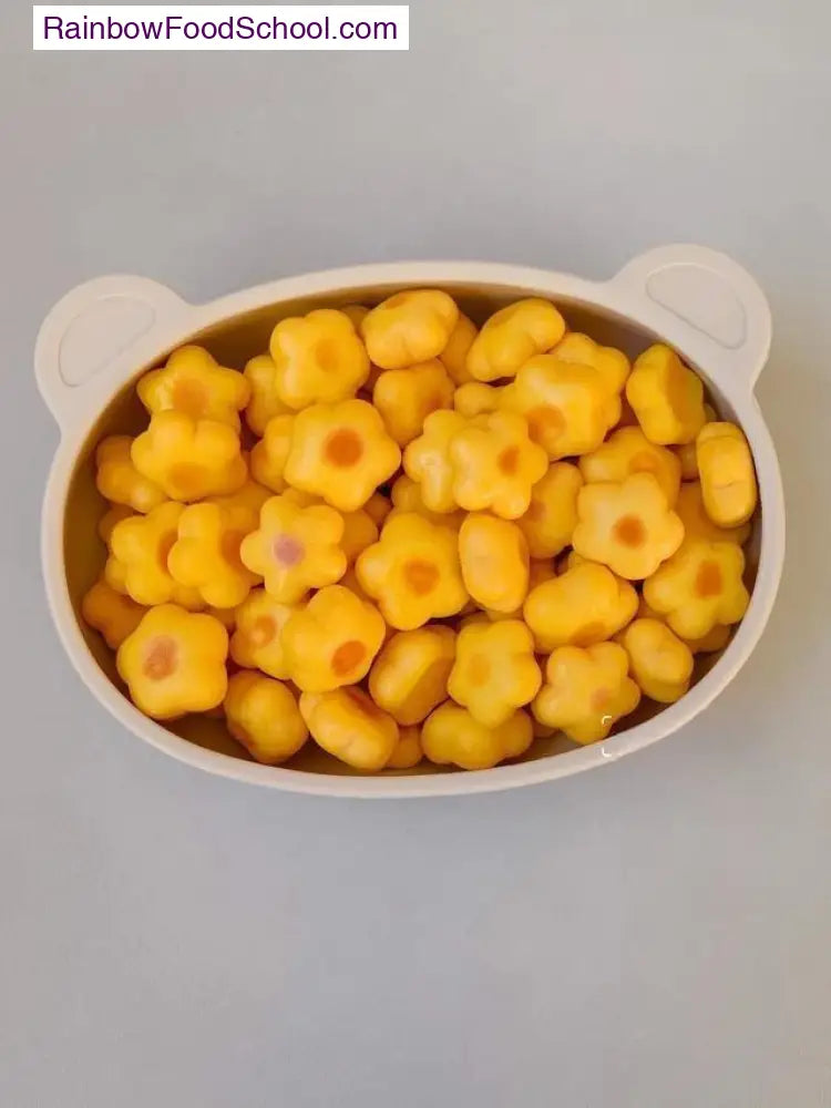 rainbowfoodschool.com Milky Pumpkin Baby Flower Bites
Recipe Asian Appetizers and Snacks 