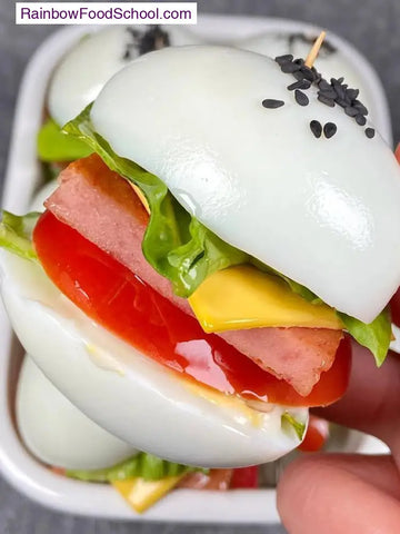 rainbowfoodschool.com Mini Egg Burgers with Luncheon Meat
Recipe Asian Appetizers and Snacks 