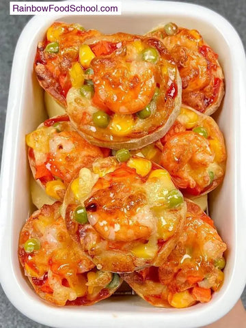 rainbowfoodschool.com Mini Potato Shrimp Pizzas
Recipe Asian Appetizers and Snacks rainbowfoodschool.com_