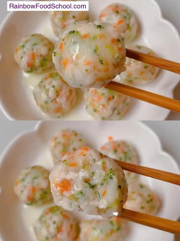 rainbowfoodschool.com Mini Steamed Veggie Pork Balls with Yam
Recipe Asian Appetizers and Snacks 