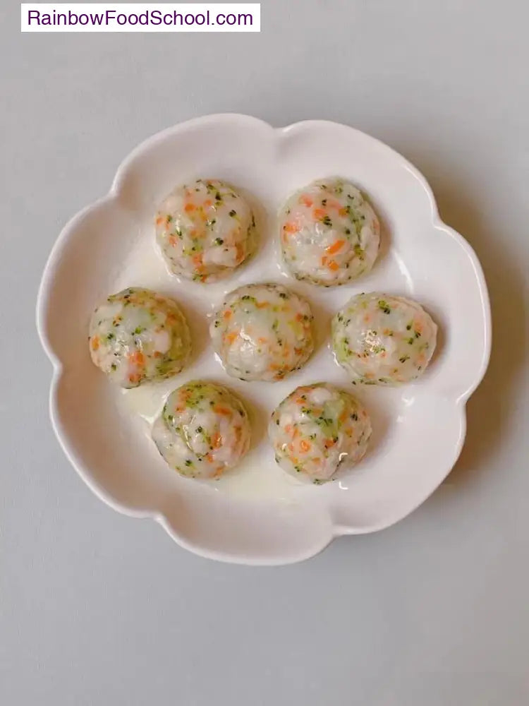 rainbowfoodschool.com Mini Steamed Veggie Pork Balls with Yam
Recipe Asian Appetizers and Snacks 
