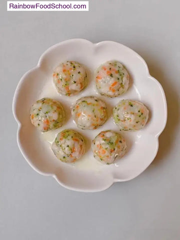 rainbowfoodschool.com Mini Steamed Veggie Pork Balls with Yam
Recipe Asian Appetizers and Snacks 