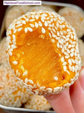 rainbowfoodschool.com Pumpkin Sesame Mochi Balls
Recipe Asian Appetizers and Snacks rainbowfoodschool.com_