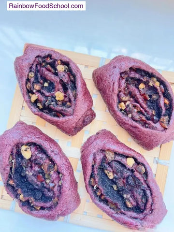 rainbowfoodschool.com Red Date & Black Rice Steamed Rolls
Recipe Asian Appetizers and Snacks rainbowfoodschool.com_