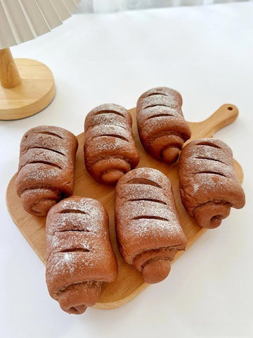 rainbowfoodschool.com Double Chocolate Swirl Rolls
Recipe Asian Appetizers and Snacks 
