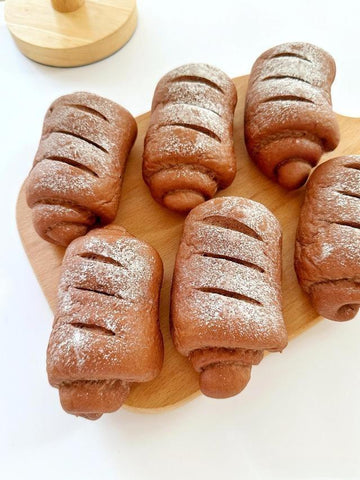 rainbowfoodschool.com Double Chocolate Swirl Rolls
Recipe Asian Appetizers and Snacks 
