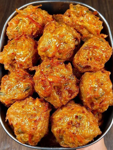 rainbowfoodschool.com Crispy Vegetarian Radish-Carrot Fritters
Recipe Asian Appetizers and Snacks 