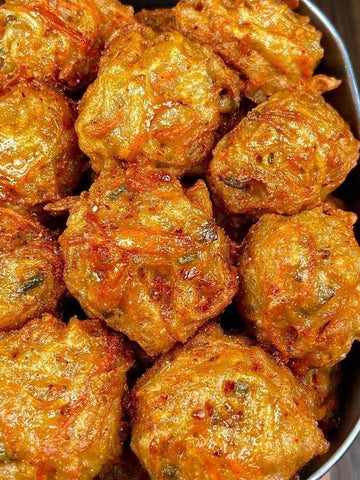 rainbowfoodschool.com Crispy Vegetarian Radish-Carrot Fritters
Recipe Asian Appetizers and Snacks 