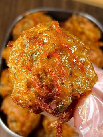 rainbowfoodschool.com Crispy Vegetarian Radish-Carrot Fritters
Recipe Asian Appetizers and Snacks 
