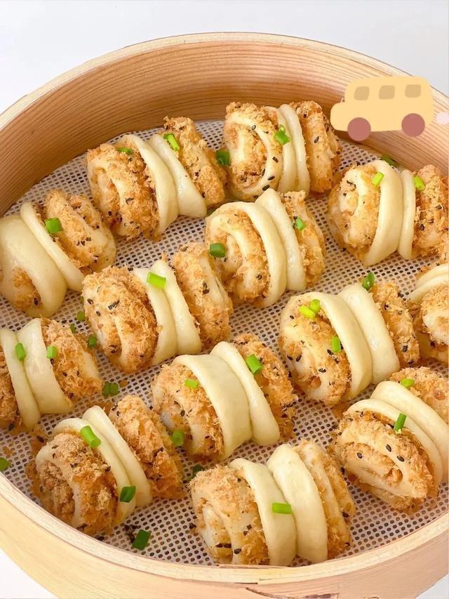 rainbowfoodschool.com Soft Steamed Pork Floss Flower Rolls
Recipe Asian Appetizers and Snacks 