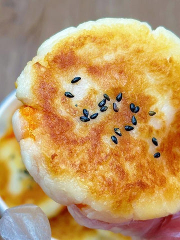 rainbowfoodschool.com Sweet Potato Sesame Cakes
Recipe Asian Appetizers and Snacks 
