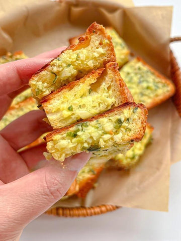 rainbowfoodschool.com Garlic Cheese Toast Cubes
Recipe Asian Appetizers and Snacks 