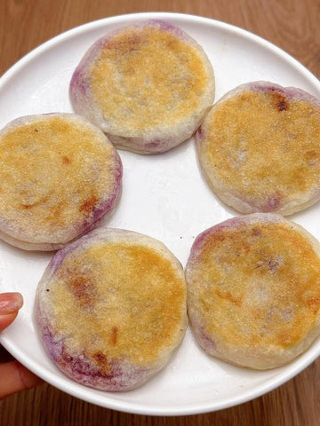 rainbowfoodschool.com Purple Sweet Potato Glutinous Rice Cakes
Recipe Asian Appetizers and Snacks 