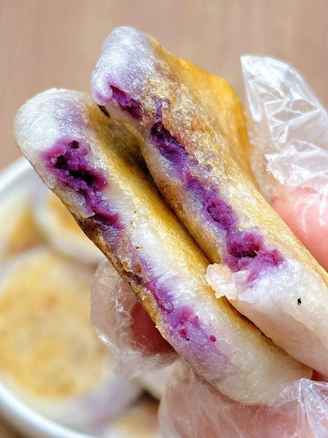 rainbowfoodschool.com Purple Sweet Potato Glutinous Rice Cakes
Recipe Asian Appetizers and Snacks 