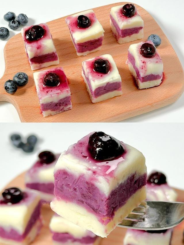 rainbowfoodschool.com Blueberry Yam Delight Cubes
Recipe Asian Appetizers and Snacks 
