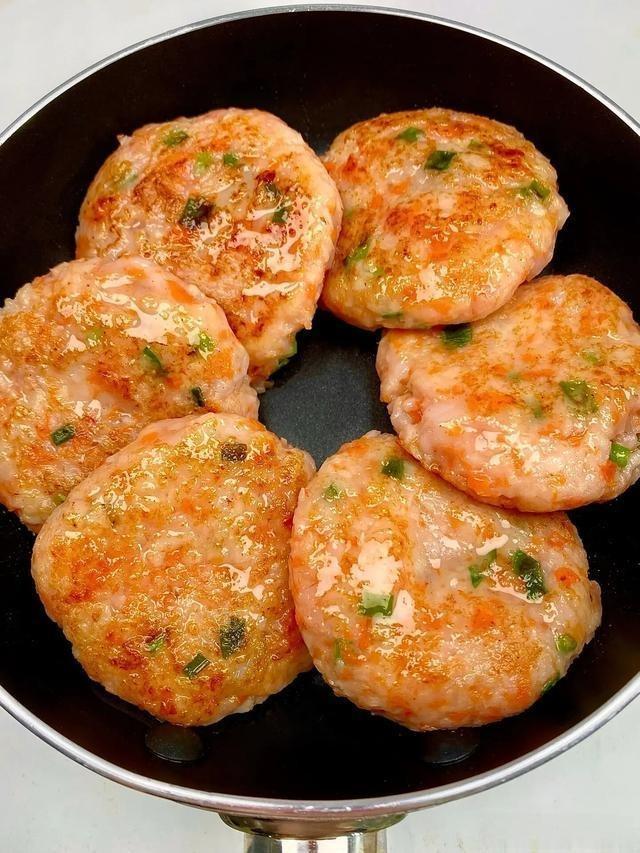 Golden Shrimp Veggie Patties
