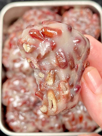 Steamed Red Bean Mochi Bites