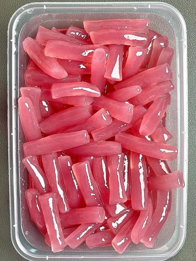  Pomegranate Tapioca Jelly Bites