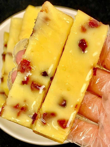 rainbowfoodschool.com Yogurt Cranberry Steamed Bars
Recipe Asian Appetizers and Snacks 

