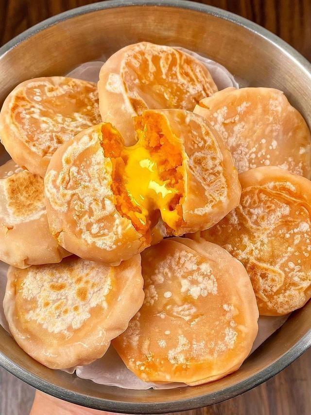 Sweet Potato Cheese Dumpling Pancakes
