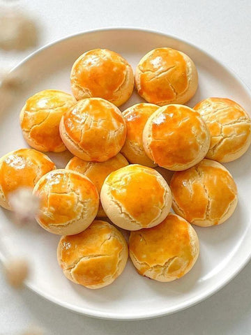 🍪 Golden Butter Egg Yolk Cookies