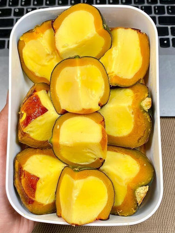 Pumpkin Egg Tart Cups