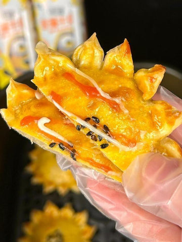Banana Sunflower Puffs (Air-Fried)