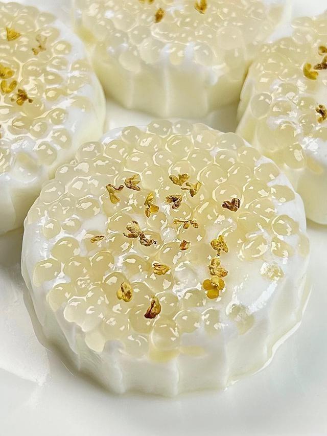 Tapioca Osmanthus Milk Jelly