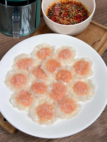 Shrimp & Carrot Crystal Dumplings