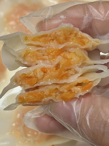 Shrimp & Carrot Crystal Dumplings