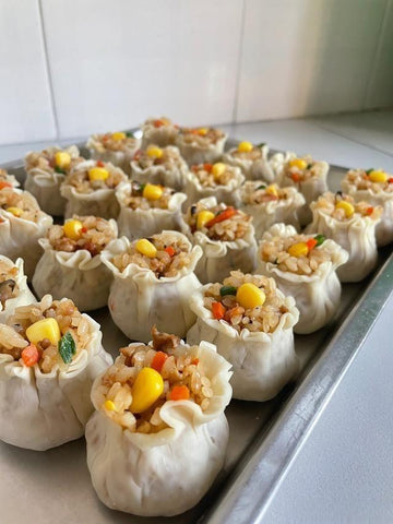 Sticky Rice Shumai Dumplings