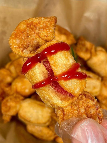 Crispy Fried Candy-Shaped Wontons