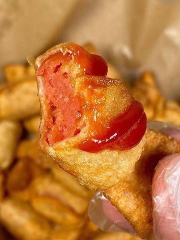 Crispy Fried Candy-Shaped Wontons