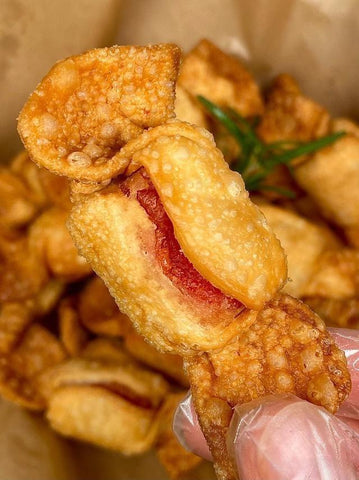 Crispy Fried Candy-Shaped Wontons