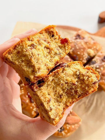 Soft Baked Red Date Nut Squares