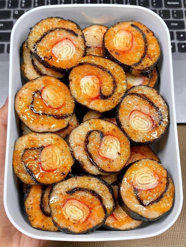 Crispy Shrimp & Crab Seaweed Swirls