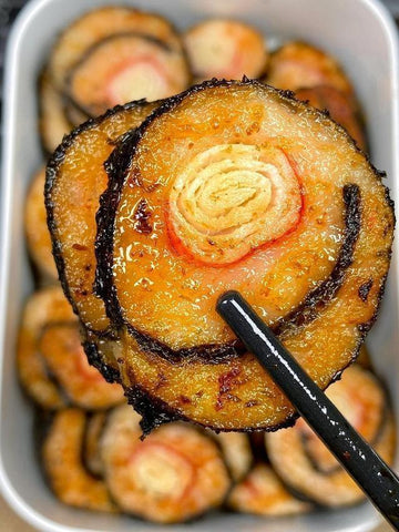 Crispy Shrimp & Crab Seaweed Swirls
