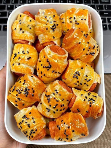 Mini Sausage Puff Rolls (Air Fryer Edition)