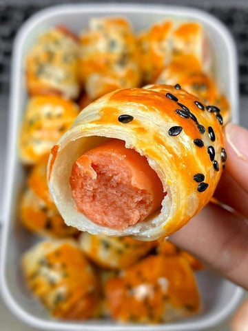Mini Sausage Puff Rolls (Air Fryer Edition)