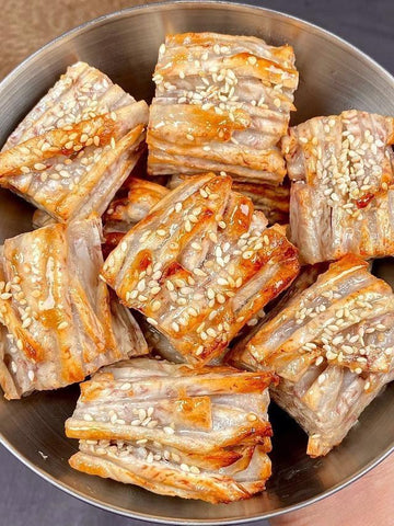Crispy Taro Cakes