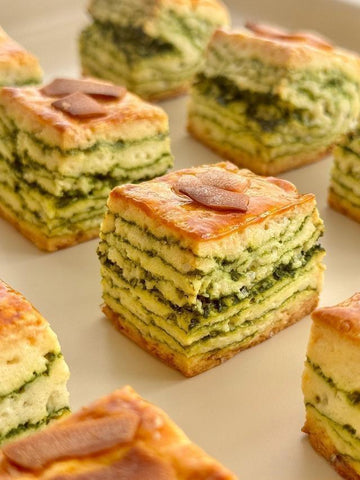Pistachio Layered Pastry Bites