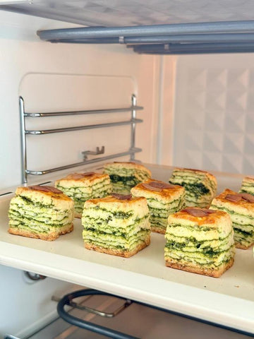 Pistachio Layered Pastry Bites