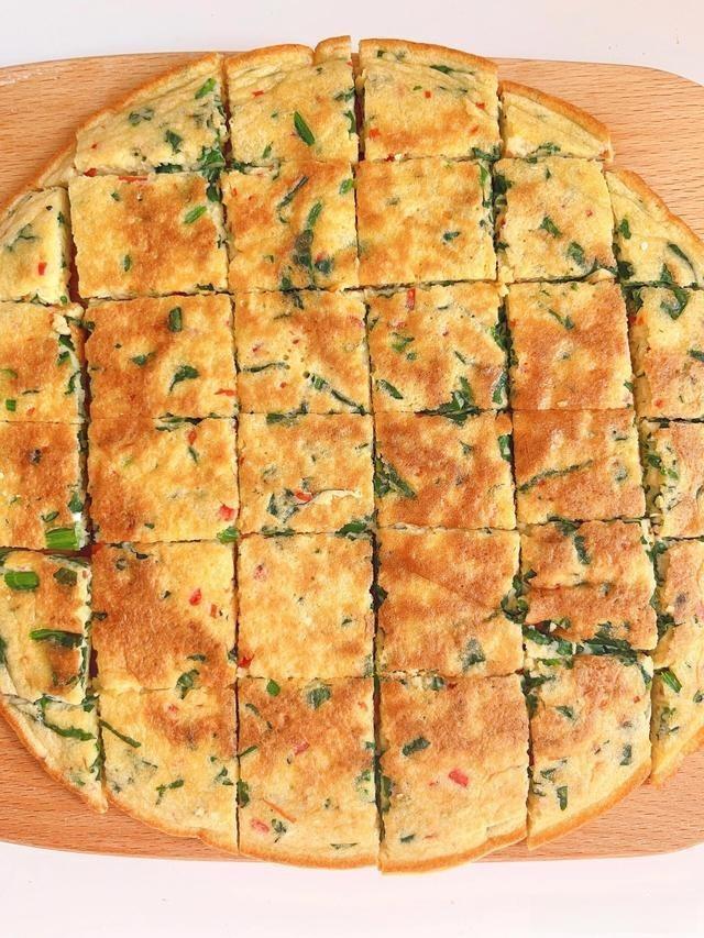 Yam & Veggie Egg Squares