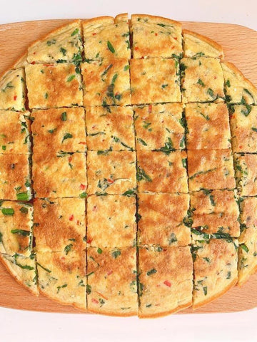 Yam & Veggie Egg Squares