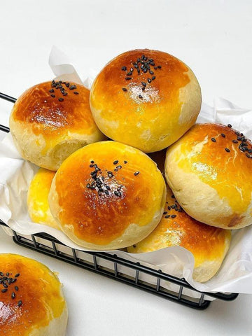 Golden Honey Bean Buns