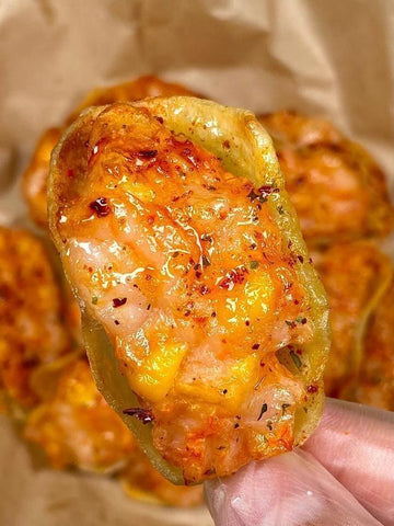 Crispy Potato Shrimp Boats